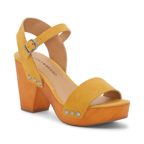 Lucky Brand Trisa Leather Heel - Picture 1 of 9